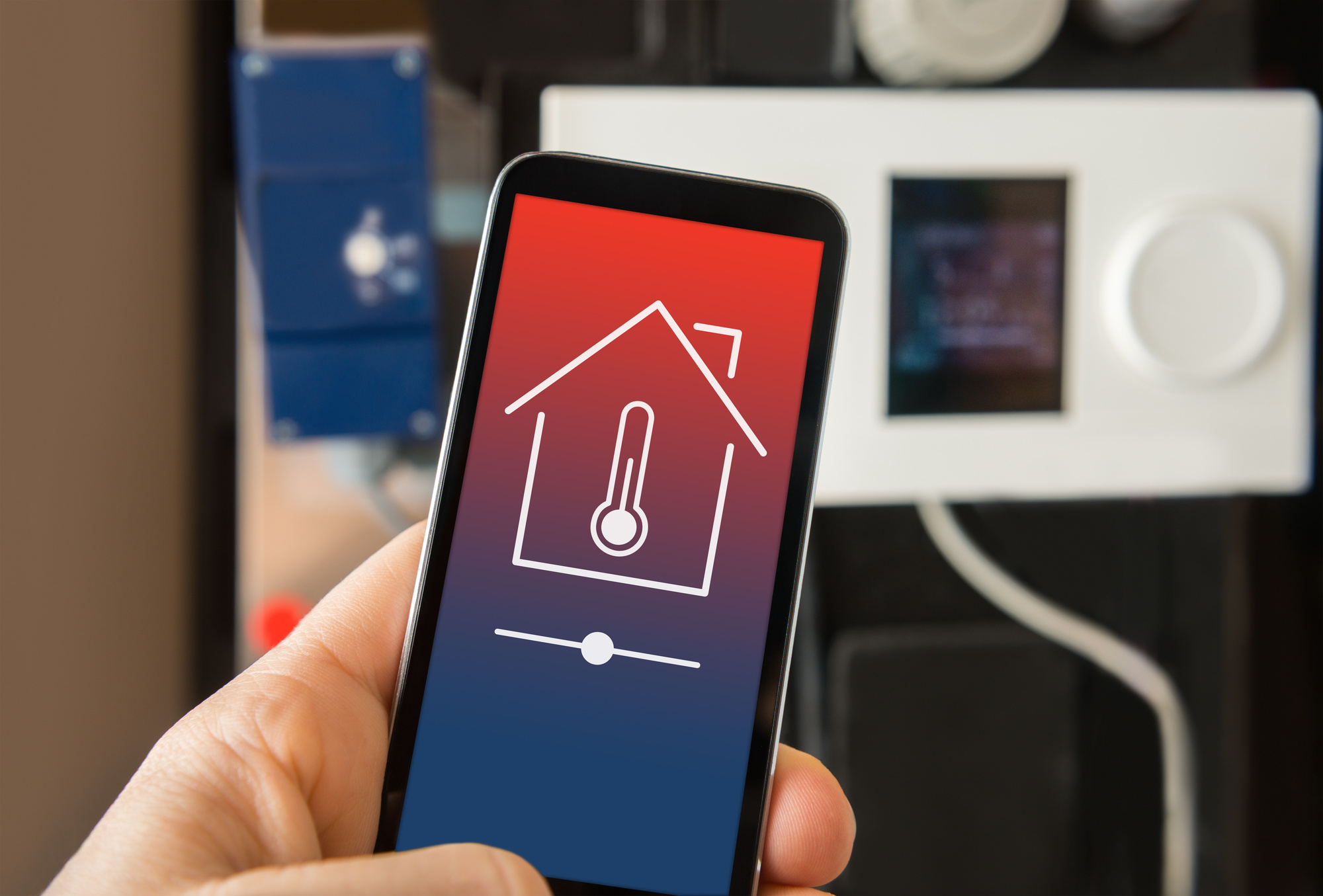 Control smart home heating