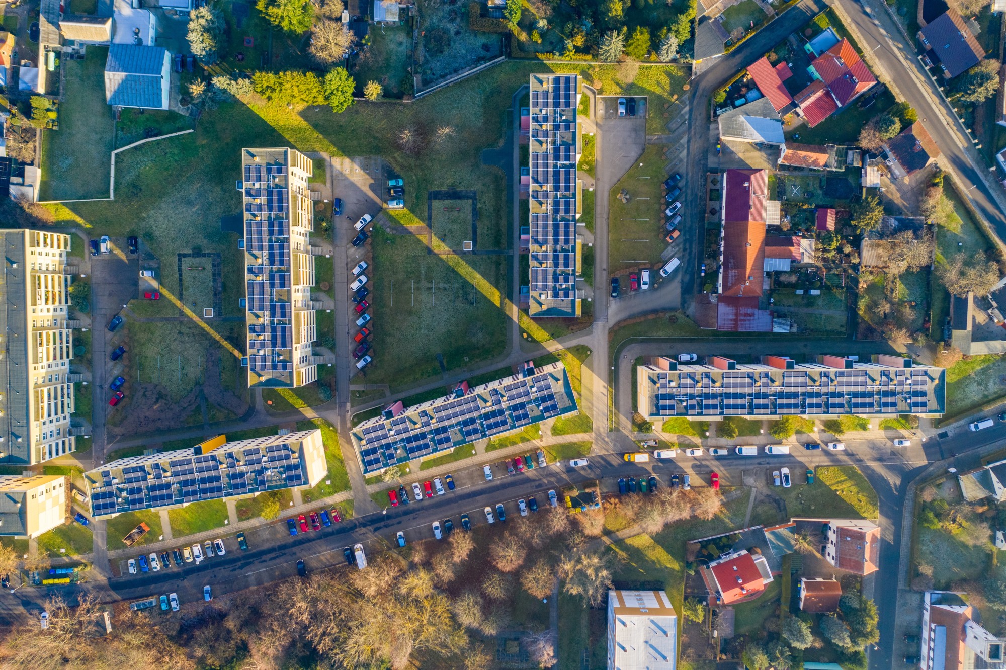 Sustainable Community Overhead View